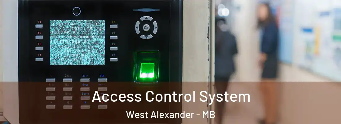  Access Control System West Alexander - MB