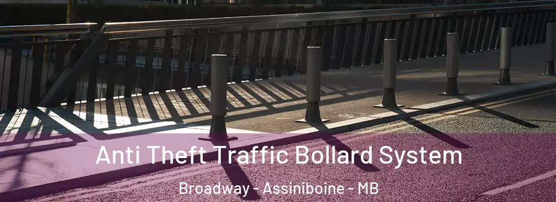  Anti Theft Traffic Bollard System Broadway - Assiniboine - MB