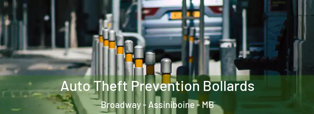  Auto Theft Prevention Bollards Broadway - Assiniboine - MB