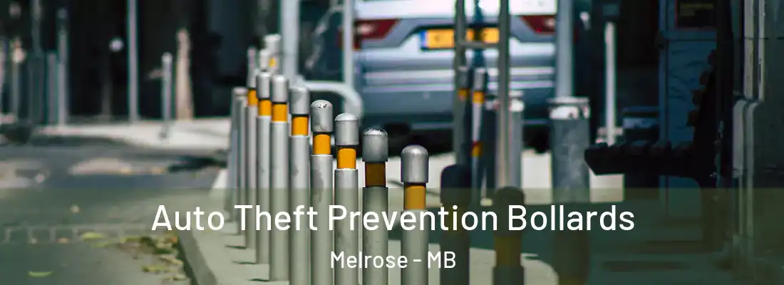  Auto Theft Prevention Bollards Melrose - MB
