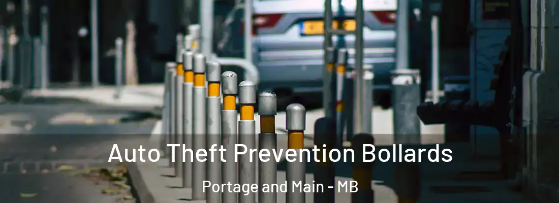  Auto Theft Prevention Bollards Portage and Main - MB