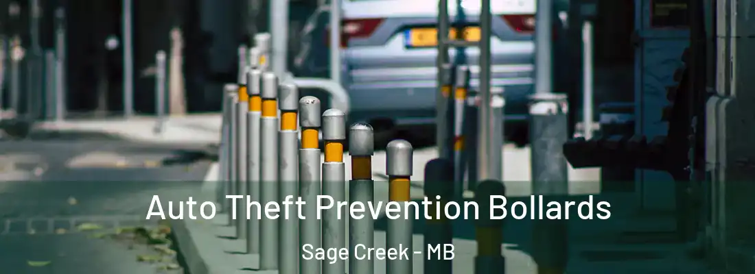  Auto Theft Prevention Bollards Sage Creek - MB