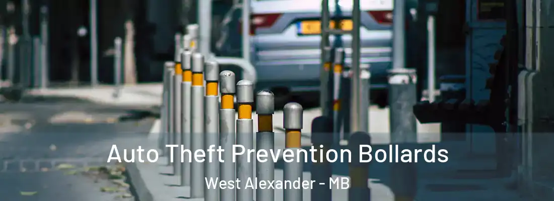  Auto Theft Prevention Bollards West Alexander - MB