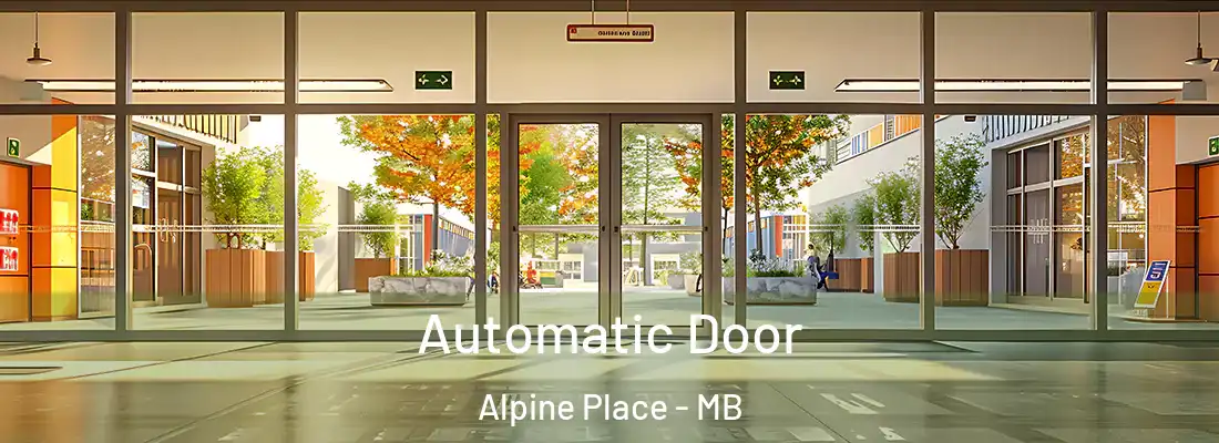  Automatic Door Alpine Place - MB