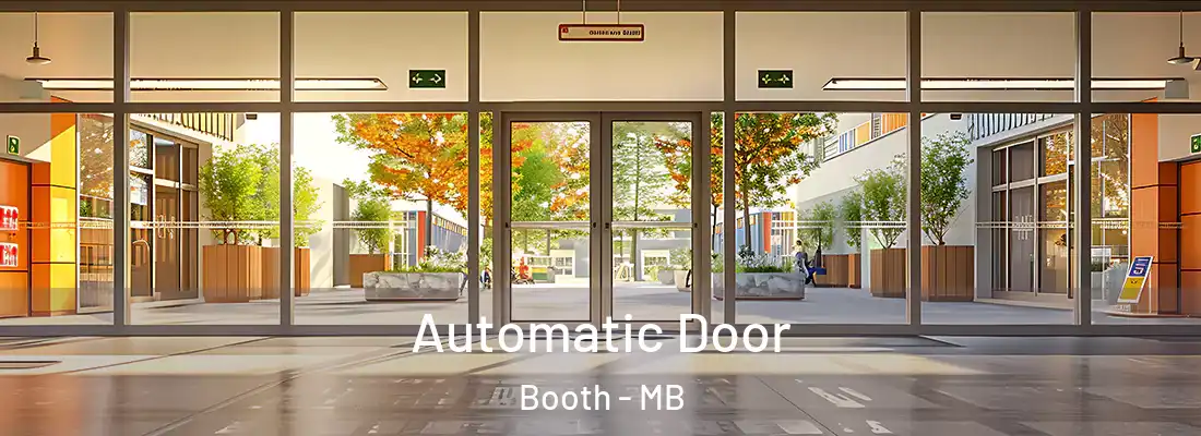  Automatic Door Booth - MB