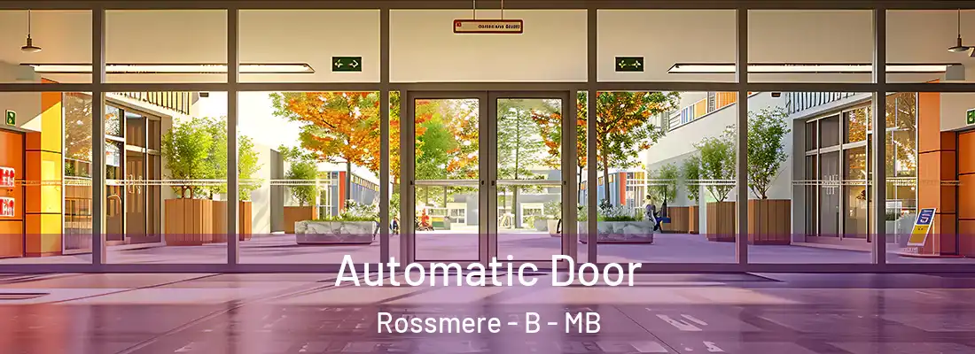 Automatic Door Rossmere - B - MB