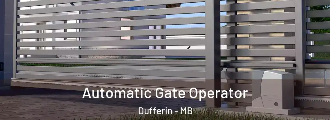  Automatic Gate Operator Dufferin - MB