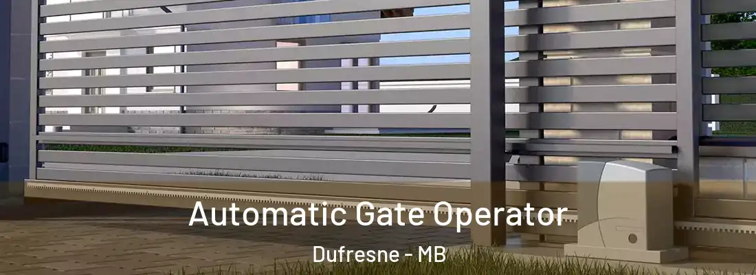  Automatic Gate Operator Dufresne - MB
