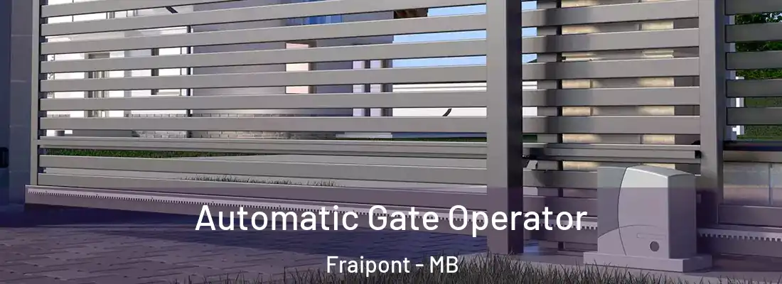  Automatic Gate Operator Fraipont - MB