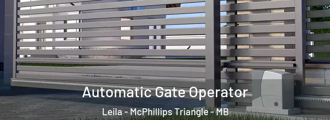  Automatic Gate Operator Leila - McPhillips Triangle - MB