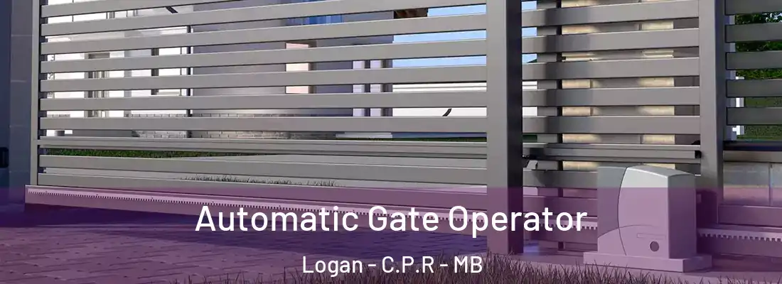  Automatic Gate Operator Logan - C.P.R - MB