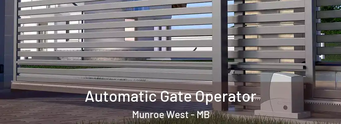  Automatic Gate Operator Munroe West - MB