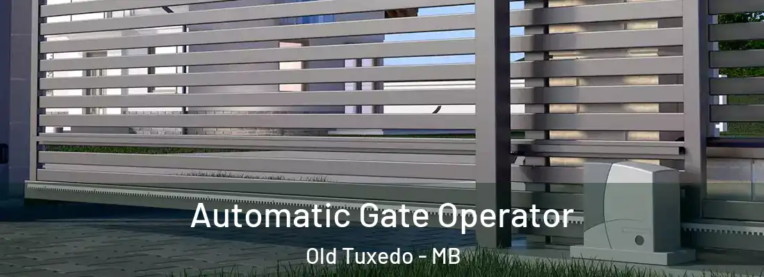  Automatic Gate Operator Old Tuxedo - MB