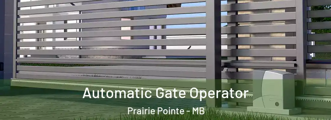 Automatic Gate Operator Prairie Pointe - MB