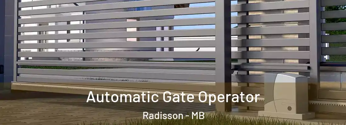  Automatic Gate Operator Radisson - MB