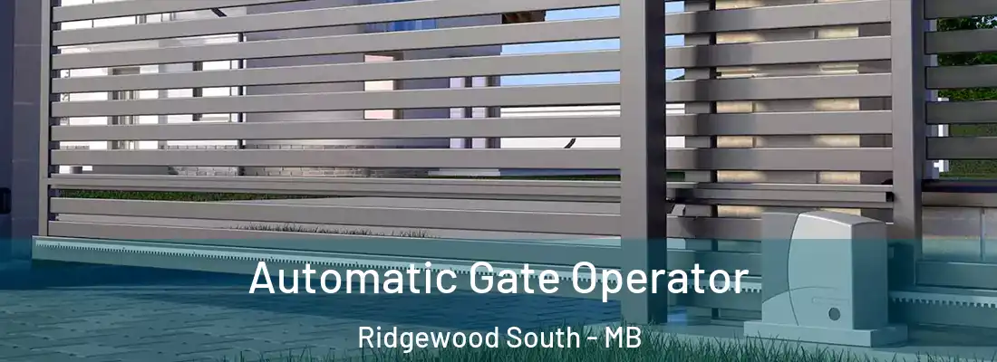  Automatic Gate Operator Ridgewood South - MB