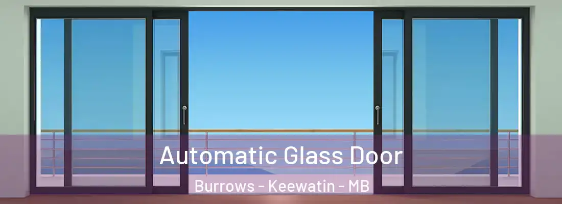  Automatic Glass Door Burrows - Keewatin - MB