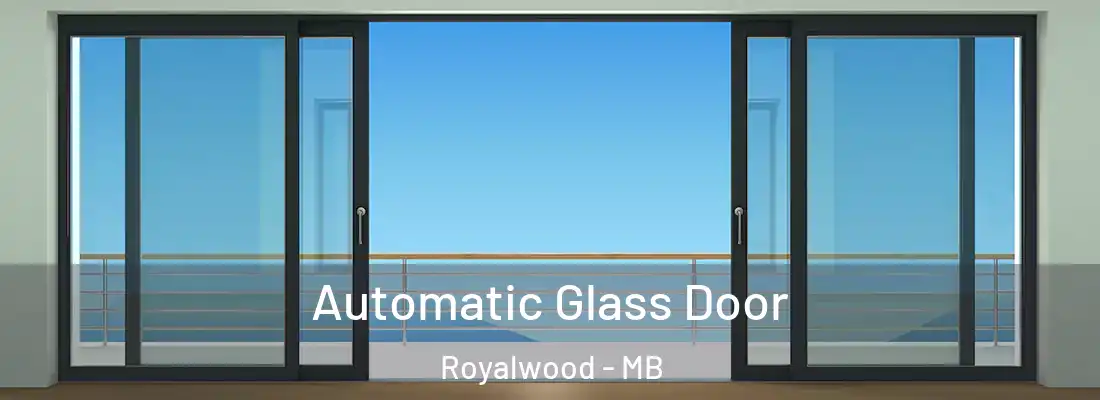  Automatic Glass Door Royalwood - MB