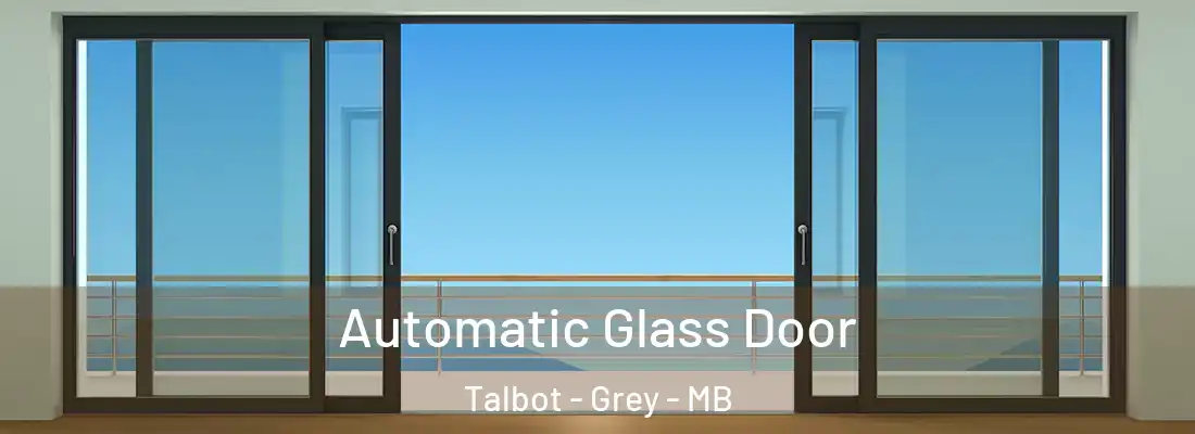  Automatic Glass Door Talbot - Grey - MB