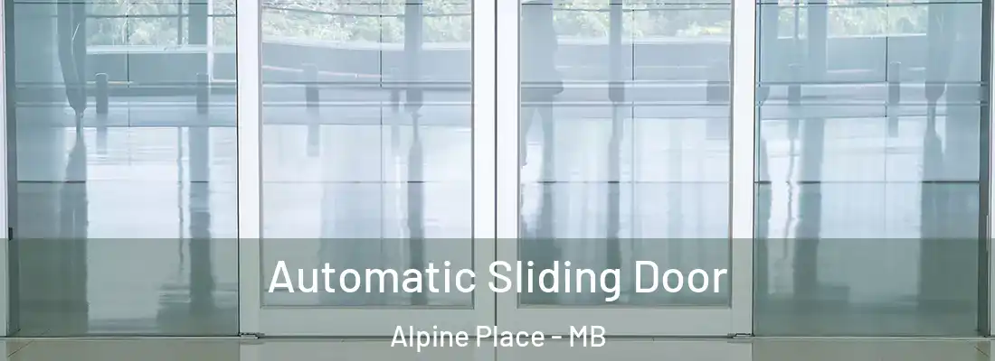  Automatic Sliding Door Alpine Place - MB