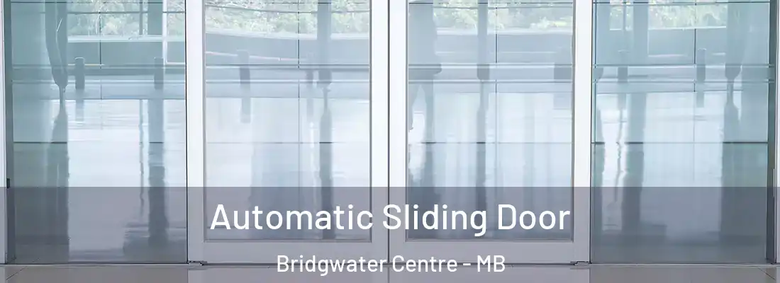  Automatic Sliding Door Bridgwater Centre - MB
