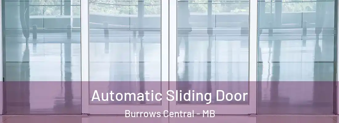  Automatic Sliding Door Burrows Central - MB