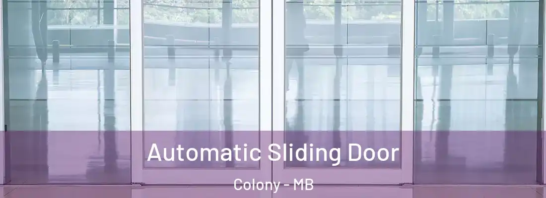  Automatic Sliding Door Colony - MB