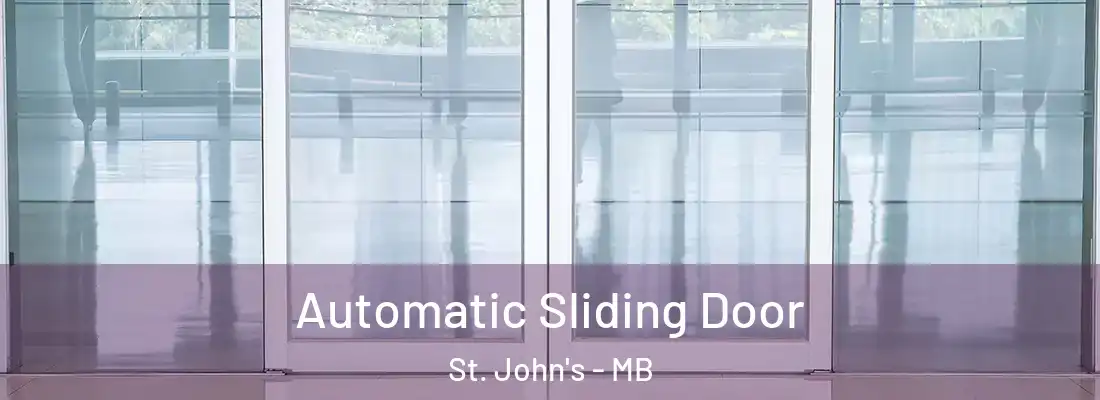  Automatic Sliding Door St. John's - MB