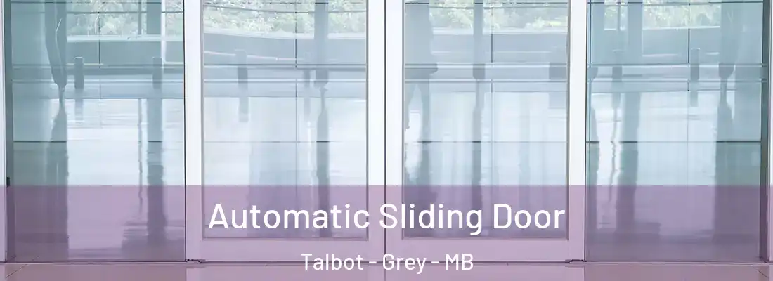  Automatic Sliding Door Talbot - Grey - MB