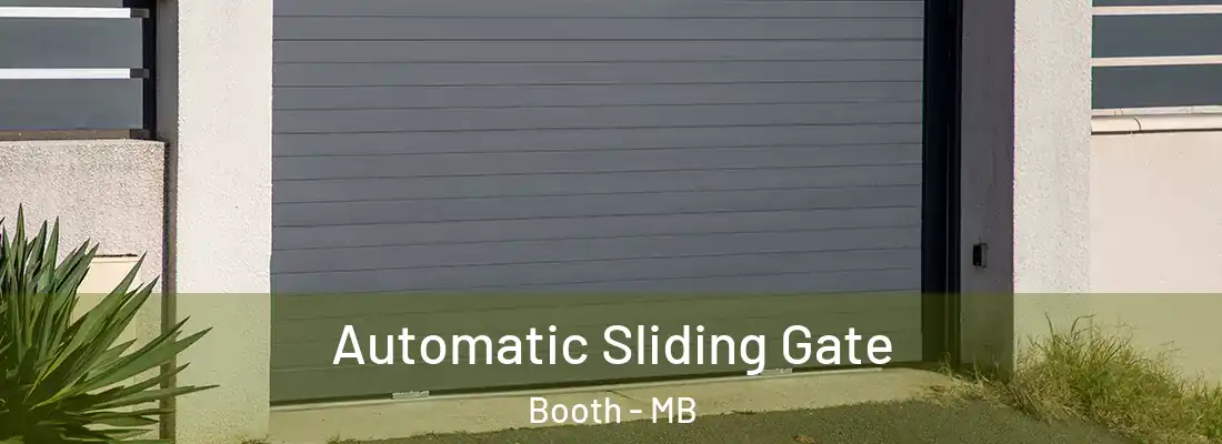  Automatic Sliding Gate Booth - MB