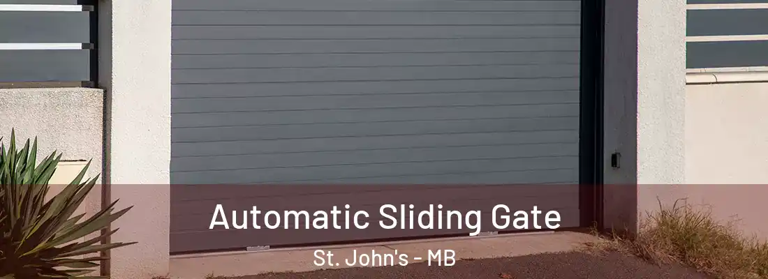 Automatic Sliding Gate St. John's - MB