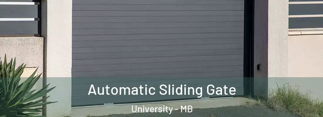  Automatic Sliding Gate University - MB