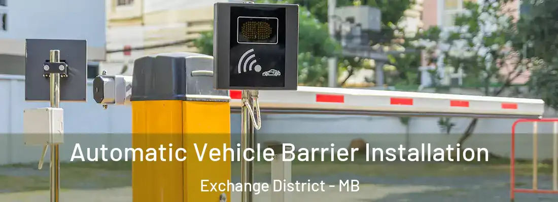  Automatic Vehicle Barrier Installation Exchange District - MB