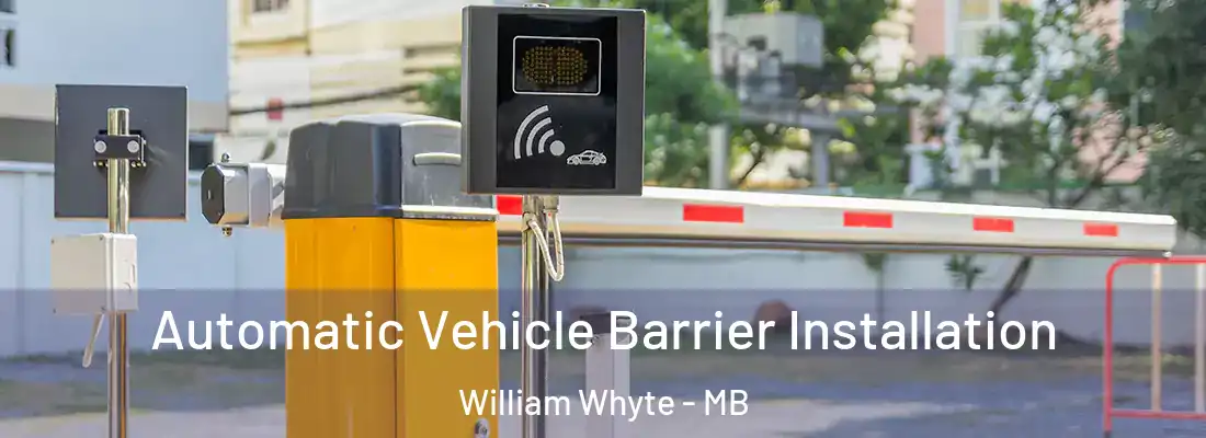  Automatic Vehicle Barrier Installation William Whyte - MB