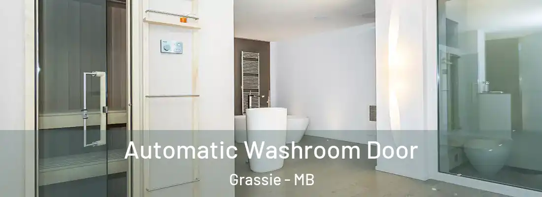  Automatic Washroom Door Grassie - MB