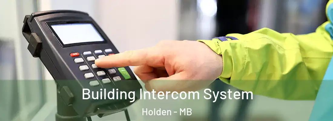  Building Intercom System Holden - MB