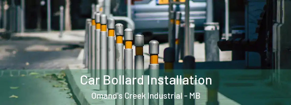  Car Bollard Installation Omand's Creek Industrial - MB