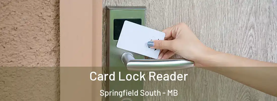  Card Lock Reader Springfield South - MB