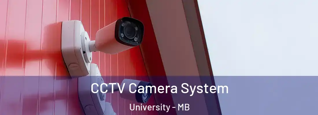  CCTV Camera System University - MB