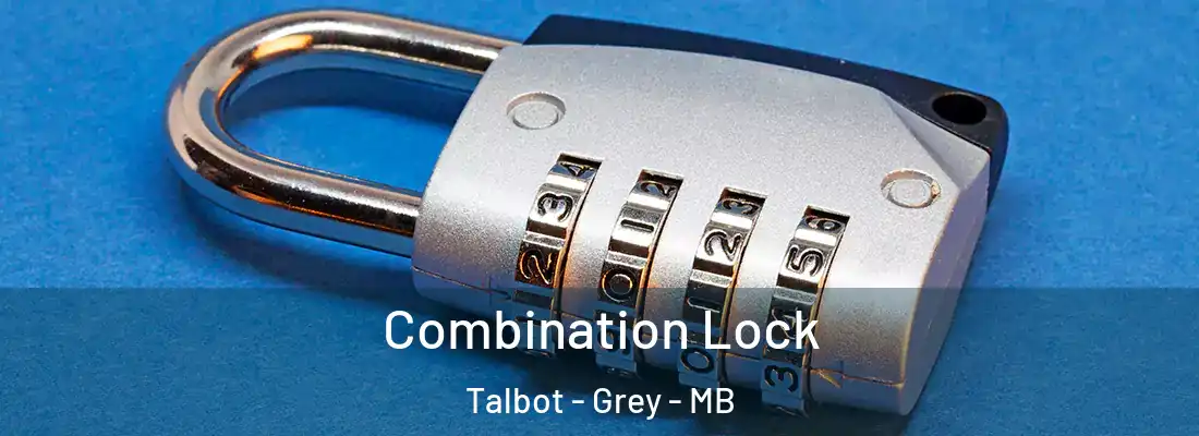  Combination Lock Talbot - Grey - MB