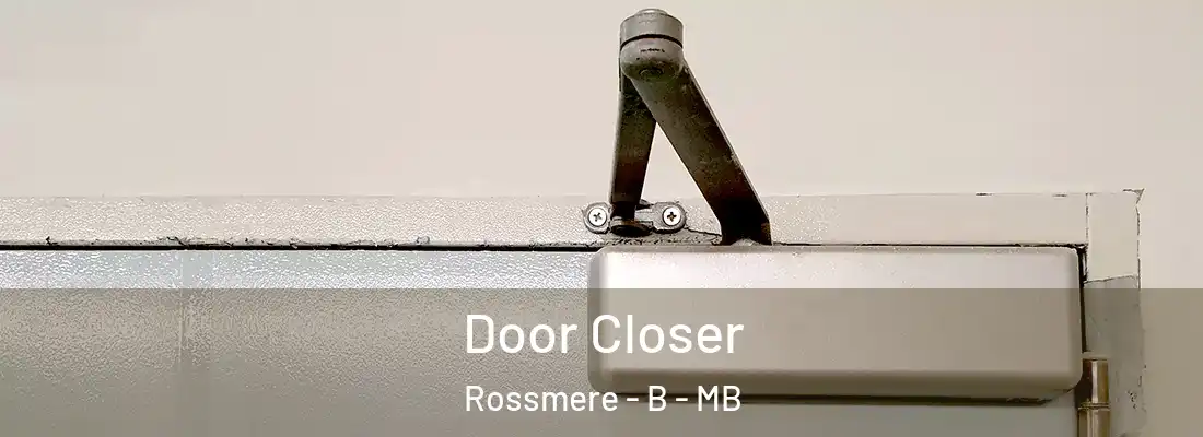  Door Closer Rossmere - B - MB