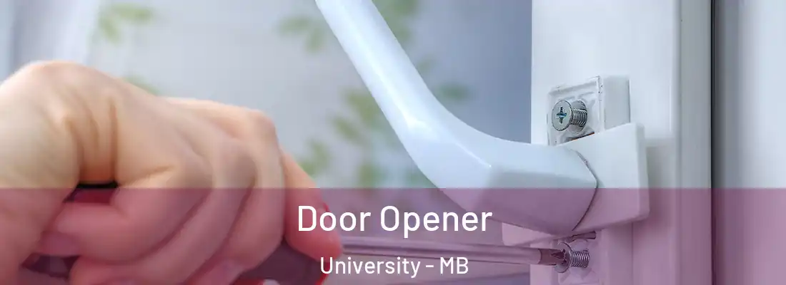  Door Opener University - MB