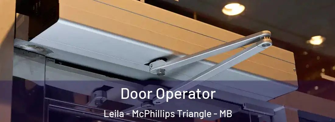  Door Operator Leila - McPhillips Triangle - MB