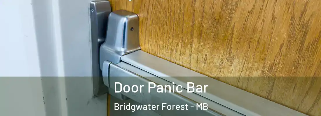  Door Panic Bar Bridgwater Forest - MB