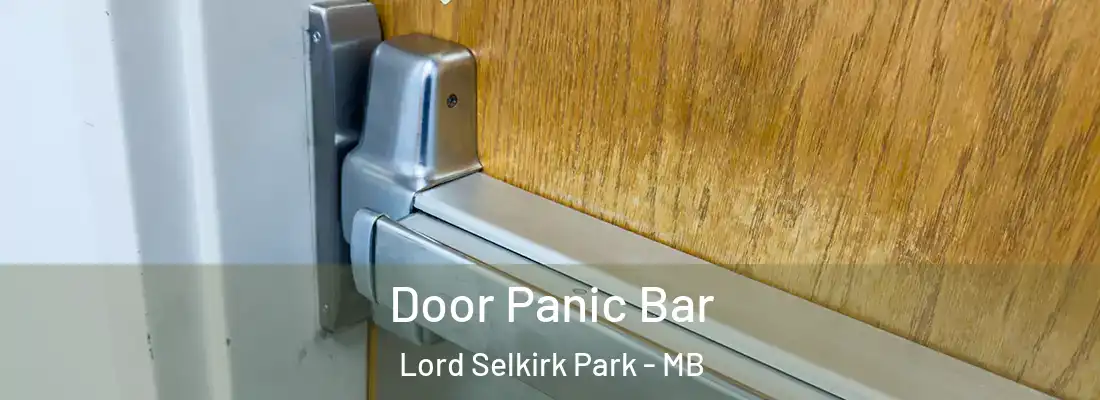 Door Panic Bar Lord Selkirk Park - MB
