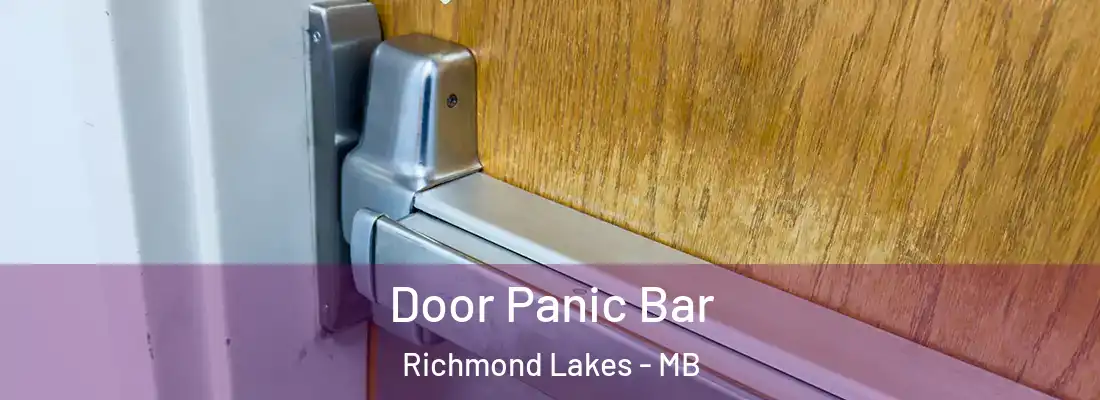  Door Panic Bar Richmond Lakes - MB
