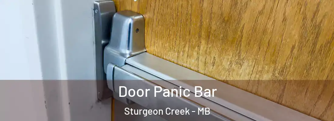  Door Panic Bar Sturgeon Creek - MB