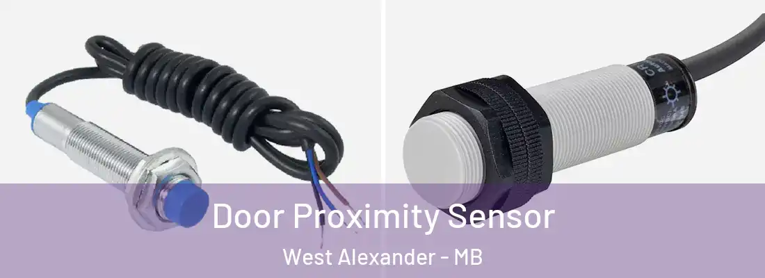 Door Proximity Sensor West Alexander - MB