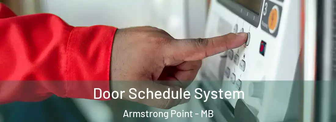  Door Schedule System Armstrong Point - MB