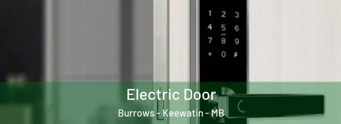  Electric Door Burrows - Keewatin - MB